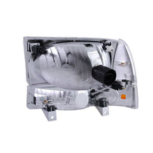 Load image into Gallery viewer, ANZO 2000-2004 Ford Excursion Crystal Headlights Black Headlights ANZO

