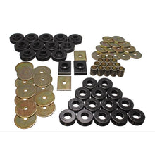 Load image into Gallery viewer, Energy Suspension 55-57 Chevy Full Size (Belair/Caprice/Impala) Black Body Mount Set Bushing Kits Energy Suspension
