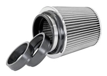 Load image into Gallery viewer, Spectre Adjustable Conical Air Filter 5-1/2in. Tall (Fits 3in. / 3-1/2in. / 4in. Tubes) - White Air Filters - Universal Fit Spectre
