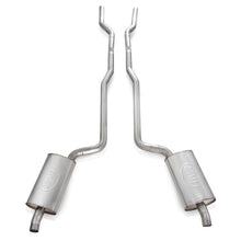 Load image into Gallery viewer, Stainless Works 1968-72 Corvette Exhaust SB 2-1/2in Factory Style Mufflers Catback Stainless Works
