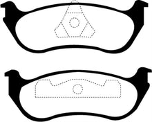 Load image into Gallery viewer, EBC 95-97 Ford Crown Victoria 4.6 (ABS) (Steel PisTons) Greenstuff Rear Brake Pads Brake Pads - Performance EBC   
