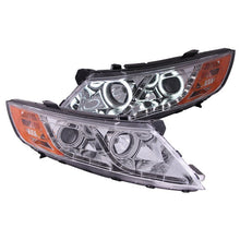 Load image into Gallery viewer, ANZO 2011-2013 Kia Optima Projector Headlights w/ Halo Chrome (CCFL) Headlights ANZO
