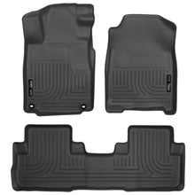 Load image into Gallery viewer, Husky Liners 2016 Honda CR-V WeatherBeater Combo Black Floor Liners Floor Mats - Rubber Husky Liners
