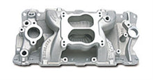 Load image into Gallery viewer, Edelbrock SBC Perf Air Gap Manifold Polished Intake Manifolds Edelbrock
