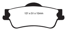Load image into Gallery viewer, EBC 11+ Chevrolet Caprice 3.6 Yellowstuff Rear Brake Pads Brake Pads - Performance EBC   
