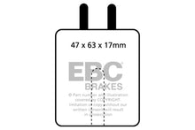 Load image into Gallery viewer, EBC 59-65 Aston Martin DB4 3.7 Vantage Greenstuff Front Brake Pads Brake Pads - Performance EBC   
