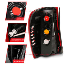 Load image into Gallery viewer, ANZO 1999-2004 Jeep Grand Cherokee Taillight Red/Clear Lens (OE Replacement) Tail Lights ANZO
