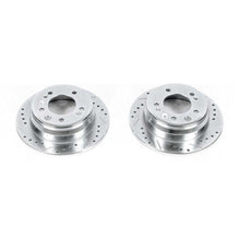 Load image into Gallery viewer, Power Stop 09-12 Hyundai Elantra Rear Evolution Drilled &amp; Slotted Rotors - Pair Brake Rotors - Slot &amp; Drilled PowerStop   
