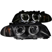 Load image into Gallery viewer, ANZO 1999-2001 BMW 3 Series E46 Projector Headlights w/ Halo Black (CCFL) Headlights ANZO
