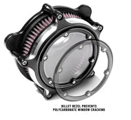 Performance Machine Vision Air Cleaner (W/ Bezel) - Contrast Cut Misc Powersports Performance Machine   