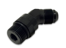 Load image into Gallery viewer, Vibrant -8AN Male to Male -10AN Straight Cut 45 Degree Adapter Fitting - Anodized Black Fittings Vibrant
