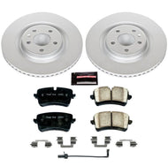 Power Stop 14-18 Audi A6 Rear Z23 Evolution Sport Coated Brake Kit Brake Kits - Performance D&S PowerStop