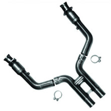 Load image into Gallery viewer, Kooks 11-14 Ford Mustang GT 5.0L 4V 3in x 2 3/4in OEM Cat H Pipe Kooks HDR Req H Pipes Kooks Headers
