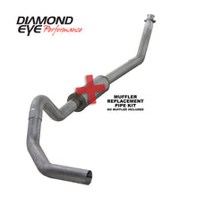 Load image into Gallery viewer, Diamond Eye KIT 4in TB MFLR RPLCMENT PIPE SGL AL: 98.5 - 02 DODGE CUMMINS 5.9L Turbo Back Diamond Eye Performance
