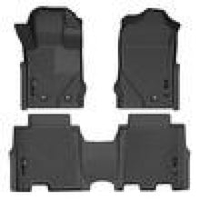 Load image into Gallery viewer, Husky Liners 2021 Ford Bronco 4 Door Weatherbeater Front &amp; 2nd Seat Floor Liners - Black Floor Mats - Rubber Husky Liners
