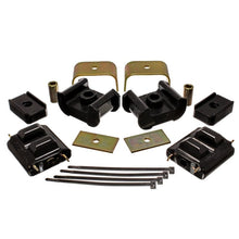 Load image into Gallery viewer, Energy Suspension 73-84 K5 Blazer 4WD Fullsize Black Complete Motor&amp;Trans Mount Set Zinc Finish Bushing Kits Energy Suspension
