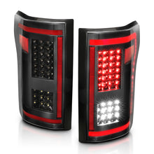 Load image into Gallery viewer, ANZO 15-17 Ford F-150 LED Taillights Black w/ Sequential Tail Lights ANZO
