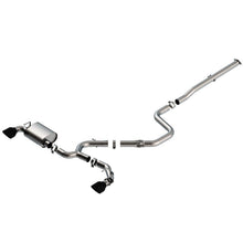 Load image into Gallery viewer, Borla 19-20 Hyundai Veloster N 2.0L I4 MT FWD 2DR 3in ATAK CatBack Exhaust w/ Black Chrome Tips Catback Borla
