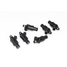 Load image into Gallery viewer, DeatschWerks Universal 550cc Low Impedance 11mm Upper Injector - Set of 6 Fuel Injector Sets - 6Cyl DeatschWerks
