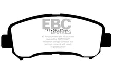 Load image into Gallery viewer, EBC 14+ Nissan Juke 1.6 Turbo Nismo RS Yellowstuff Front Brake Pads Brake Pads - Performance EBC   
