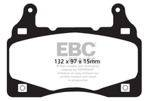 Load image into Gallery viewer, EBC 11-15 Chevrolet Camaro (5th Gen) 6.2 Redstuff Front Brake Pads Brake Pads - Performance EBC   
