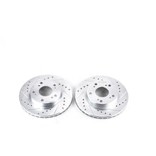 Load image into Gallery viewer, Power Stop 02-06 Acura RSX Front Evolution Drilled &amp; Slotted Rotors - Pair Brake Rotors - Slot &amp; Drilled PowerStop   
