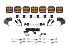 Load image into Gallery viewer, Diode Dynamics Bronco SS5 Pro CrossLink Windshield - Yellow Combo Lightbar Kit Light Bars &amp; Cubes Diode Dynamics   
