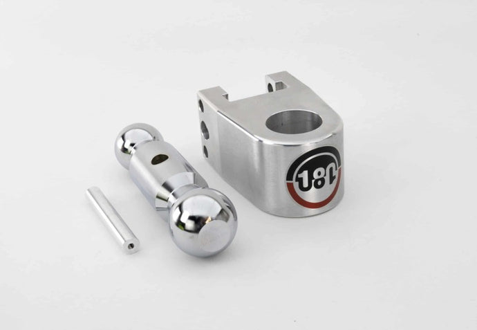 Weigh Safe Hitch Conversion Kit for 180 Hitch (TB01/TB04/CTB-XXL) - Chrome Hitch Accessories Weigh Safe   
