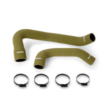 Load image into Gallery viewer, Mishimoto 97-06 Jeep Wrangler 6cyl Silicone Hose Kit Olive Drab Hoses Mishimoto
