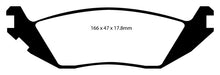 Load image into Gallery viewer, EBC 06-09 Chrysler Aspen 4.7 Greenstuff Rear Brake Pads Brake Pads - Performance EBC   
