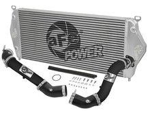 Load image into Gallery viewer, aFe BladeRunner Intercooler w/ Black Tubes 16-17 Nissan Titan XD V8 5.0L (td) Intercoolers aFe
