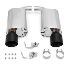 Load image into Gallery viewer, Mishimoto 2015+ Ford Mustang GT Street Axleback Exhaust w/ BlackTips Axle Back Mishimoto
