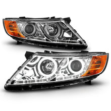 Load image into Gallery viewer, ANZO 2011-2013 Kia Optima Projector Headlights w/ Halo Chrome (CCFL) Headlights ANZO
