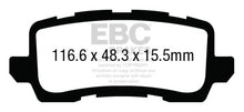 Load image into Gallery viewer, EBC 13+ Acura RLX 3.5 Greenstuff Rear Brake Pads Brake Pads - Performance EBC   
