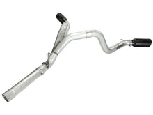 Load image into Gallery viewer, aFe MACHForce XP Exhaust Aluminized Dual Split DPF Back 11-15 GM Diesel Truck V8-6.6L (td) (BLK tip) DPF Back aFe
