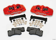Wilwood AERO6 Front Caliper & Bracket Kit - Red 97-13 C5/C6 Corvette w/ OEM HD/Z51 Rotors Big Brake Kits Wilwood