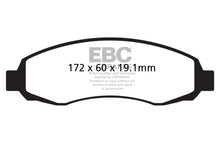 Load image into Gallery viewer, EBC 03-04 Dodge Dakota 2WD 3.7 Ultimax2 Front Brake Pads Brake Pads - OE EBC   
