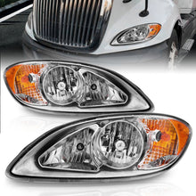 Load image into Gallery viewer, ANZO 2008-2016 International Prostar Crystal Headlights Chrome Housing Headlights ANZO
