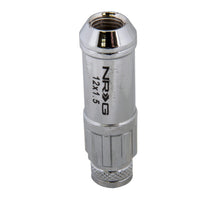 Load image into Gallery viewer, NRG 700 Series M12 X 1.5 Steel Lug Nut w/Dust Cap Cover Set 21 Pc w/Locks &amp; Lock Socket - Silver Lug Nuts NRG
