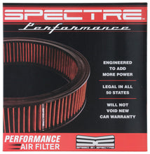 Load image into Gallery viewer, Spectre 1985 Cadillac Seville 5.7L V8 DSL Air Filter 14in. X 3in. - Red Air Filters - Direct Fit Spectre
