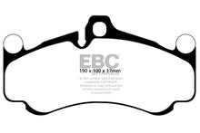 Load image into Gallery viewer, EBC 10-12 Porsche 911 (997) (Cast Iron Rotor only) 3.8 GT3 Redstuff Front Brake Pads Brake Pads - Performance EBC   
