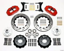 Load image into Gallery viewer, Wilwood Narrow Superlite 6R Front Hub Kit 14.00in Drill Red 79-87 GM G Body Big Brake Kits Wilwood
