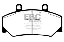 Load image into Gallery viewer, EBC 85-93 Volvo 740 2.1 (Bendix) Ultimax2 Front Brake Pads Brake Pads - OE EBC   
