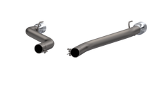 Load image into Gallery viewer, QTP 16-18 Chevrolet Camaro SS 6.2L 304SS Eliminator Muffler Delete Axle Back Exhaust w/4.5in Tips Axle Back QTP
