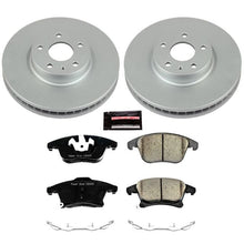 Load image into Gallery viewer, Power Stop 13-19 Ford Fusion Front Z17 Evolution Geomet Coated Brake Kit Brake Kits - Performance Blank PowerStop
