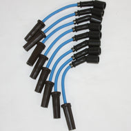 Granatelli 14-23 GM L83 5.3L/L86 6.2L Straight Boot Hi-Perf Coil-Near-Plug Wire Conn Kit - Blue | 28-5362S