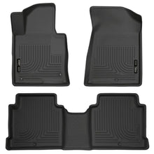 Load image into Gallery viewer, Husky Liners 2015 Hyundai Sonata Weatherbeater Black Front &amp; 2nd Seat Floor Liners Floor Mats - Rubber Husky Liners
