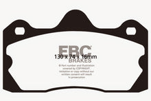 Load image into Gallery viewer, EBC 10+ Lotus Evora 3.5 Redstuff Rear Brake Pads Brake Pads - Performance EBC   

