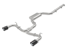 Load image into Gallery viewer, aFe MACH Force-Xp 3 IN to 2-1/2 IN Stainless Steel Cat-Back Exhaust Carbon Volkswagen GTI 15-17 Catback aFe
