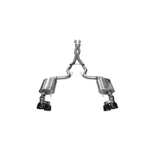 Load image into Gallery viewer, Corsa 2015-2017 Ford Mustang GT 5.0 3in Cat Back Exhaust Black Quad Tips (Sport) Catback CORSA Performance
